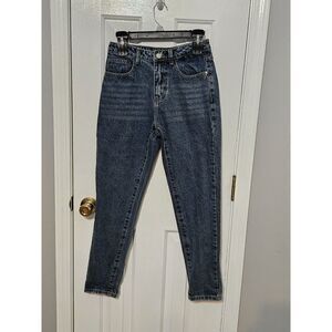 Nasty Gal Denim Acid Wash Jeans - Size 6